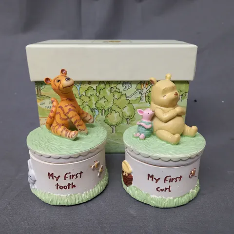 BOXED CLASSIC POOH COLLECTION WINNIE THE POOH BABY MY FIRST KEEPSAKES