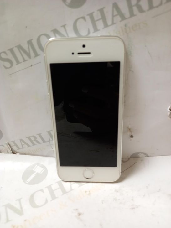 APPLE IPHONE 5 - WHITE/SILVER