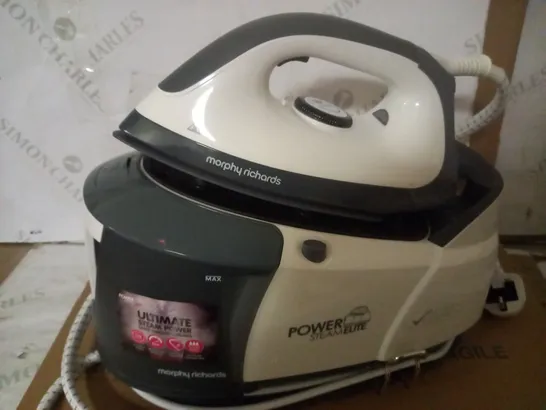 MORPHY RICHARDS POWER STEAM ELITE STEAM GENERATOR IRON GREY 