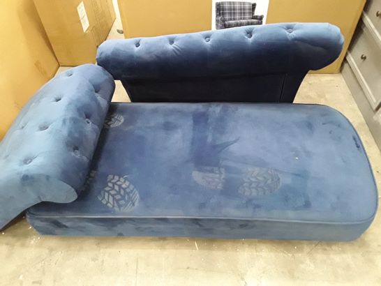 NAVY BLUE SOFA BASE AND ARM RESTS 