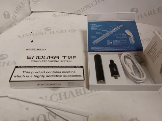 ENDURA T18E COMPLETE VAPING SYSTEM 