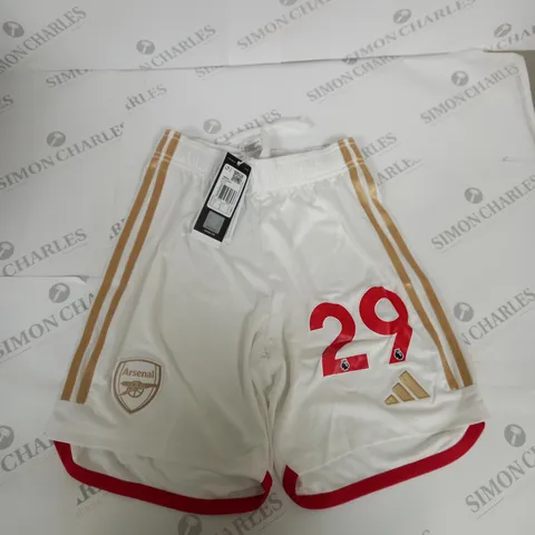 ARSENAL FC HOME SHORTS SIZE XS