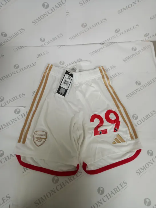 ARSENAL FC HOME SHORTS SIZE XS