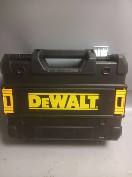 DEWALT TOOLBOX WITH DRILL IN BLACK