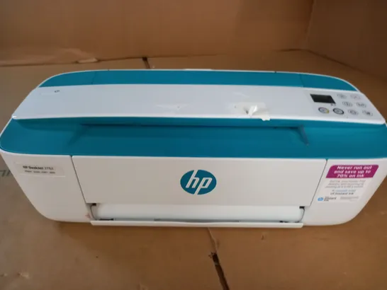 UNBOXED HP DESKJET 3762 PRINTER