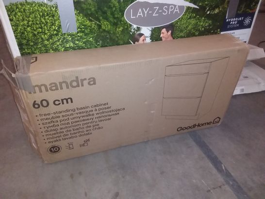 BOXED IMANDRA 60CM FREE STANDING BASIN CABINET
