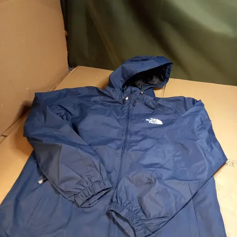 MEDIUM THE NORTH FACE NAVY BLUE WATERPROOF WINDBREAKER 