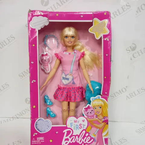 BOXED BARBIE MY FIRST BARBIE 