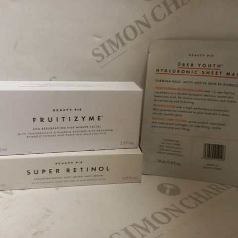 LOT OF 3 BEAUTYPIE FACIAL SKINCARE ITEMS