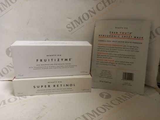 LOT OF 3 BEAUTYPIE FACIAL SKINCARE ITEMS