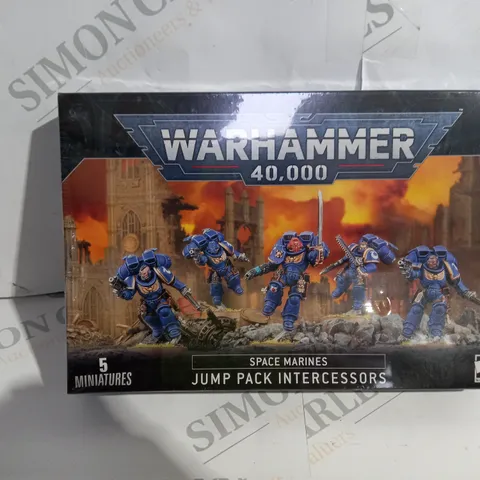 SEALED WAR HAMMER 40.000 SPACE MARINES JUMP PACK INTERCESSORS 