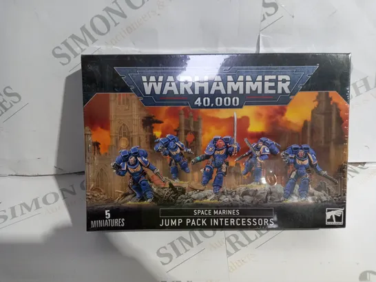 SEALED WAR HAMMER 40.000 SPACE MARINES JUMP PACK INTERCESSORS 