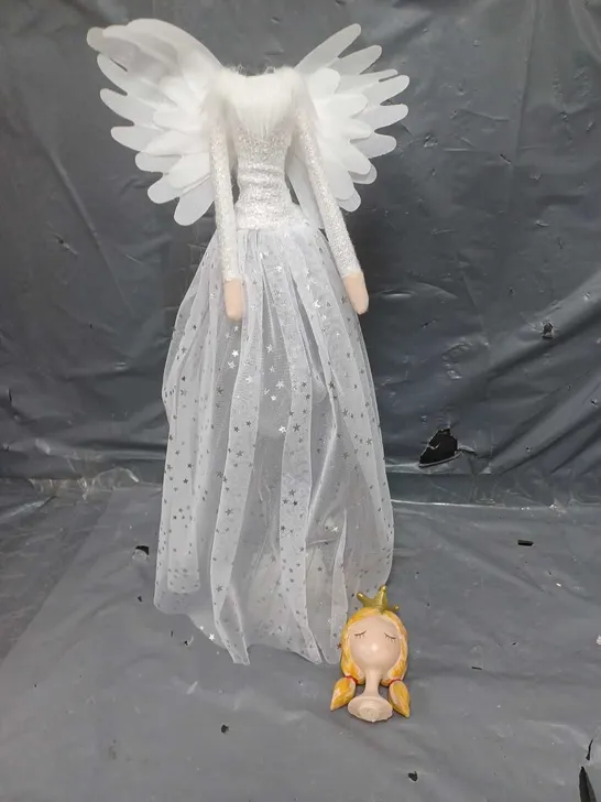 50CM BATTERY OPERATED WHITE ANGEL RRP £29.99