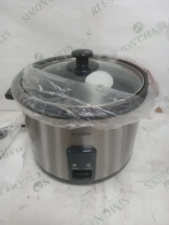 BREVILLE 1.8L CAPACITY RICE COOKER & STEAMER