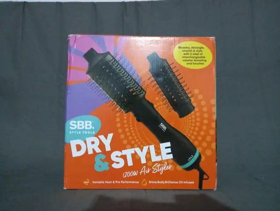 BOXED SBB STYLE TOOLS DRY & STYLE 1200W STYLER