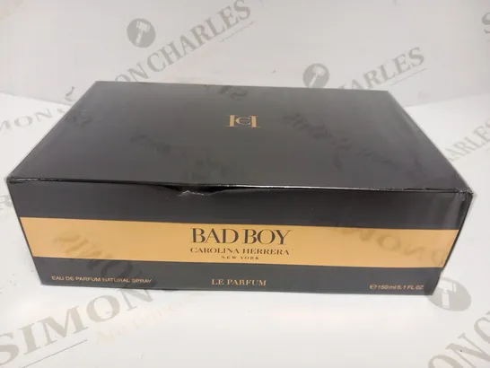 BOXED AND SEALED BAD BOY CAROLINA HERRERA EAU DE PARFUM 150ML