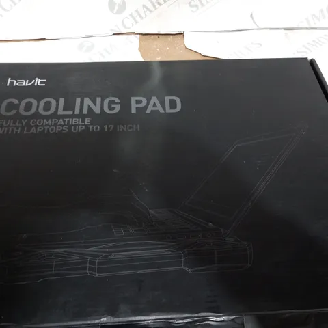 HAVIT COOLING PAD COMPATIBLE WITH LAPTOP UP TO 17 INCH