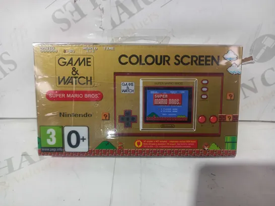 GAME & WATCH COLOUR SCREEN SUPER MARIO BROS