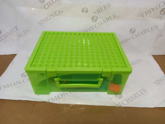 LEGO DUPLO INSPIRED BLOCKS AND CARRY CASE 