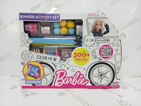 BARBIE BUMPER CRAFT SET  RRP £16.99