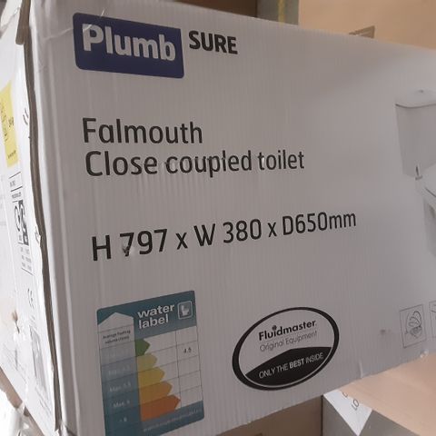 FALMOUTH CLOSE COUPLED TOILET H 797 X W 380 X D650MM