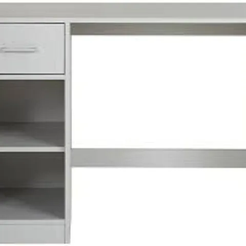BOXED EVERYDAY NEW METRO DESK - GREY (COLLECTION ONLY)
