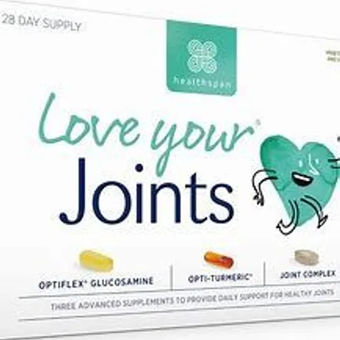 HEALTHSPAN LOVE YOUR JOINTS SUPPLEMENT PLAN