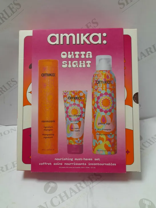 AMIKA OUTTA SIGHT NOURISHING MUST-HAVES SET 