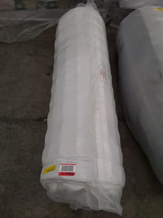 QUALITY BAGGED ROLLED  4'6" DOUBLE SERENITY HYBRID COIL AND MEMORY FOAM MATTRESS