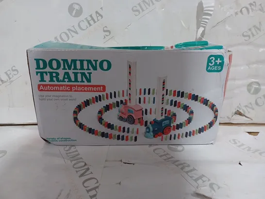 DOMINO TRAIN AUTOMATIC PLACEMENT AGES 3+