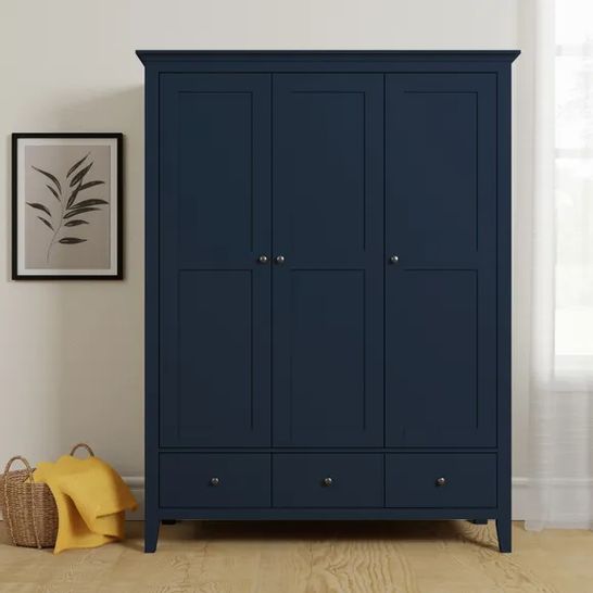 BOXED LYNTON TRIPLE WARDROBE IN NAVY (2 BOXES)