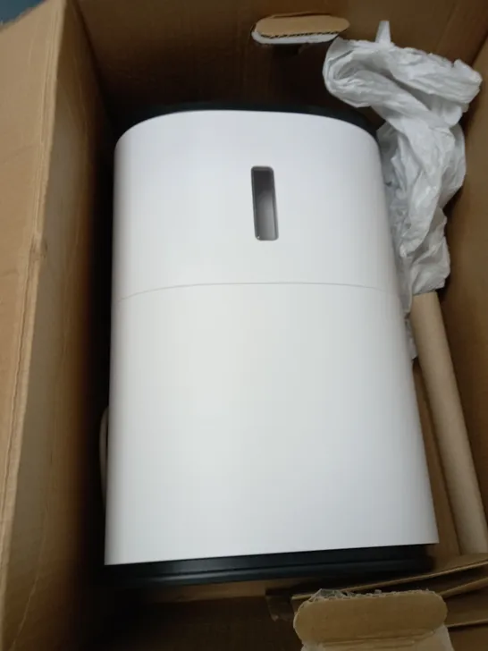 BOXED 12L DEHUMIDIFIER WITH 2L WATER TANK AND TIMER