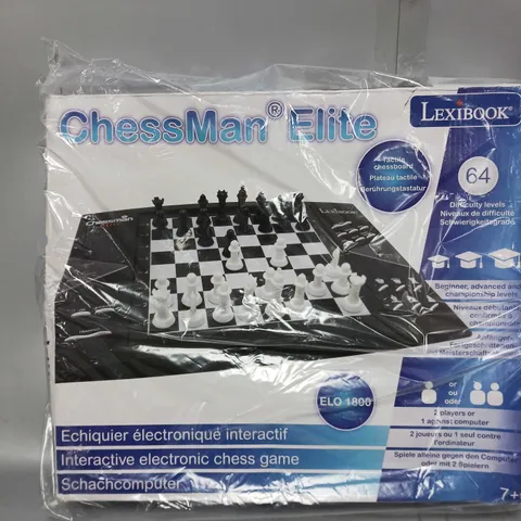 BOXED LEXIBOOK CG1300 CHESSMAN ELITE, INTERACTIVE ELECTRONIC CHESS