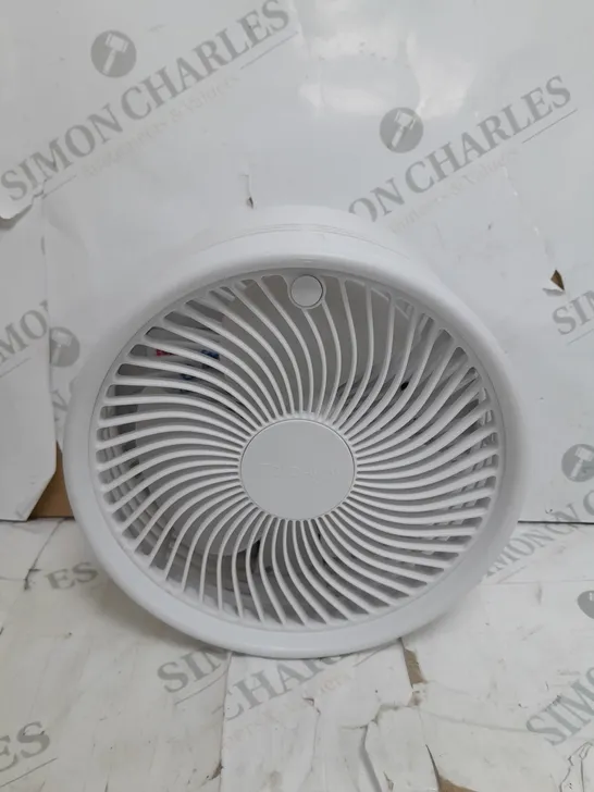 BOXED BELL & HOWELL OSCILLATING FOLDING RECHARGEABLE FAN, WHITE