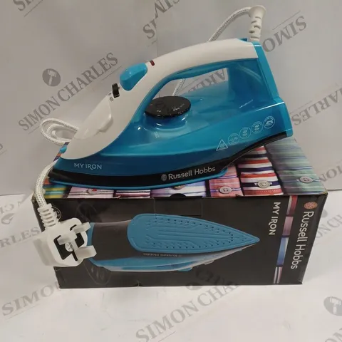 BOXED RUSSELL HOBBS 25580 MY IRON STEAM IRON 