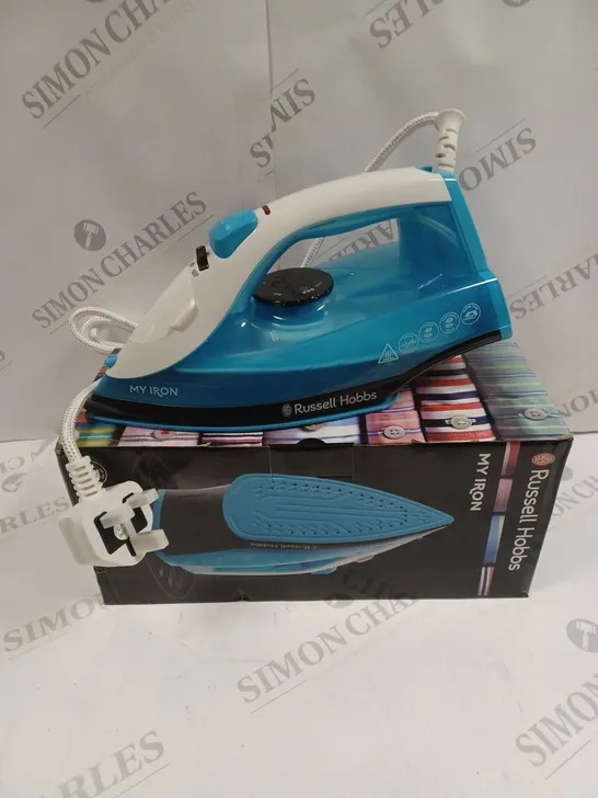 BOXED RUSSELL HOBBS 25580 MY IRON STEAM IRON 