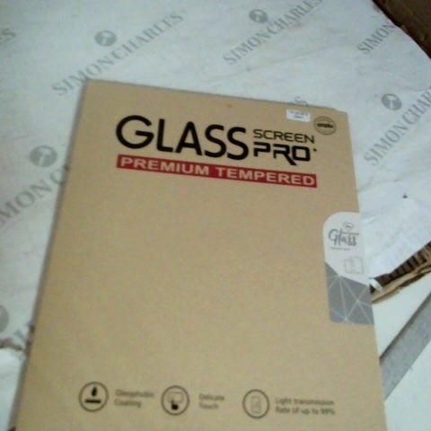 2 X GLASS SCREEN PRO PROTECTORS FOR IPAD