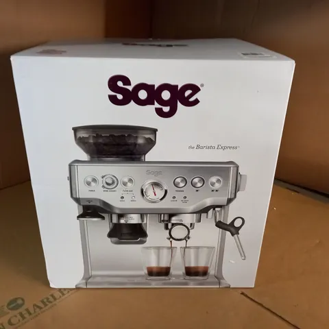 BOXED SAGE THE BARISTA EXPRESS COFFEE MACHINE