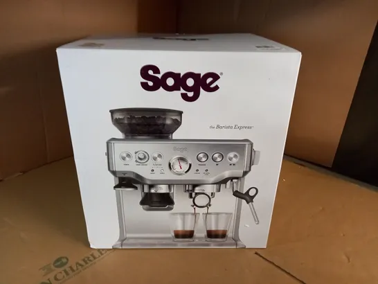 BOXED SAGE THE BARISTA EXPRESS COFFEE MACHINE