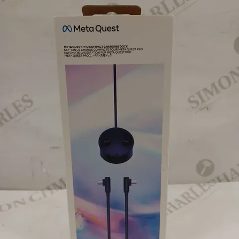 META QUEST PRO COMPACT CHARGING DOCK - BLACK 