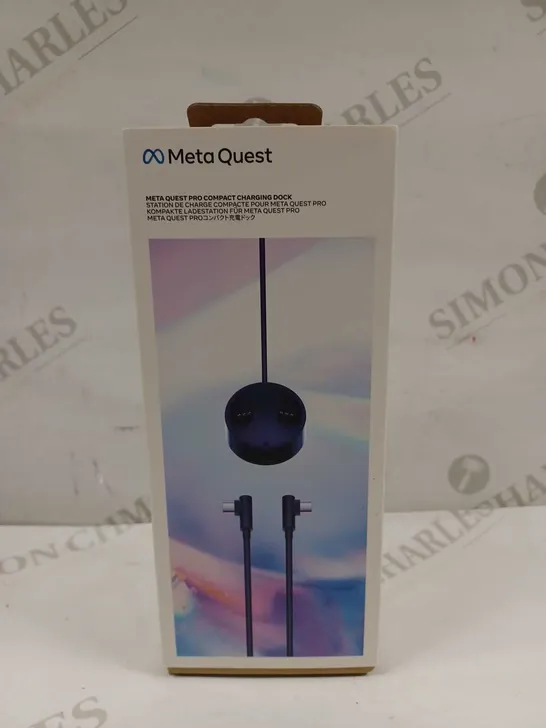 META QUEST PRO COMPACT CHARGING DOCK - BLACK 