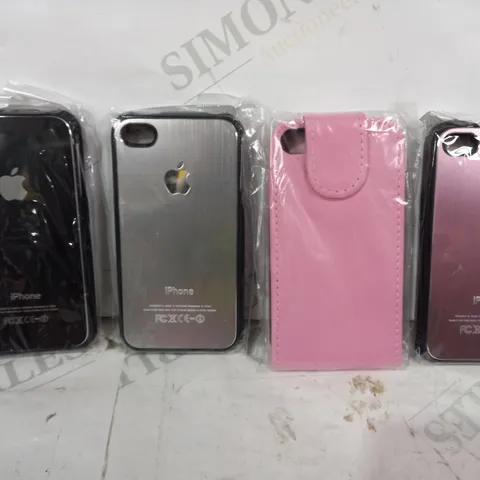 BOX OF APPROXIMATELY 50 ASSORTED PHONE CASES, COVERS, AND BACKS FOR VARIOUS MAKES AND MODELS