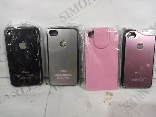 BOX OF APPROXIMATELY 50 ASSORTED PHONE CASES, COVERS, AND BACKS FOR VARIOUS MAKES AND MODELS