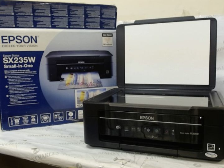 Lot 318  EPSON  STYLUS SX235W SMALL IN ONE PRINTER Simon 