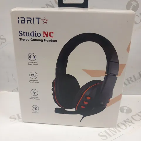 BOXED IBRIT STUDIO NC STEREO HEADSET