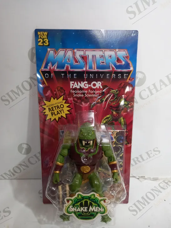 SEALED MASTERS OF THE UNIVERSE FANG-OR FEARSOME FANGED SNAKE SCIENTIST 