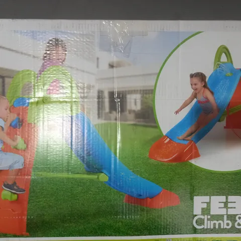 BOXED FEBER CLIMB & SLIDE - COLLECTION ONLY