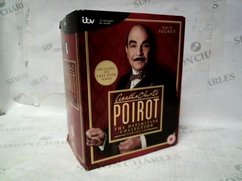 AGATHA CHRISTIE'S POIROT THE DEFINITIVE COLLECTION SERIES 1-13 DVD SET