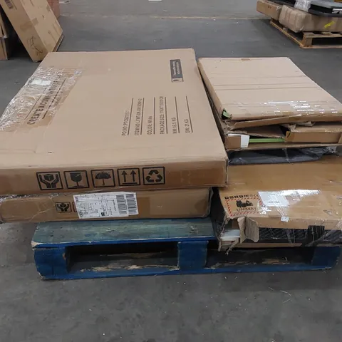 PALLET OF ASSORTED FURNITURE PARTS 