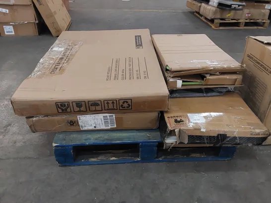 PALLET OF ASSORTED FURNITURE PARTS 